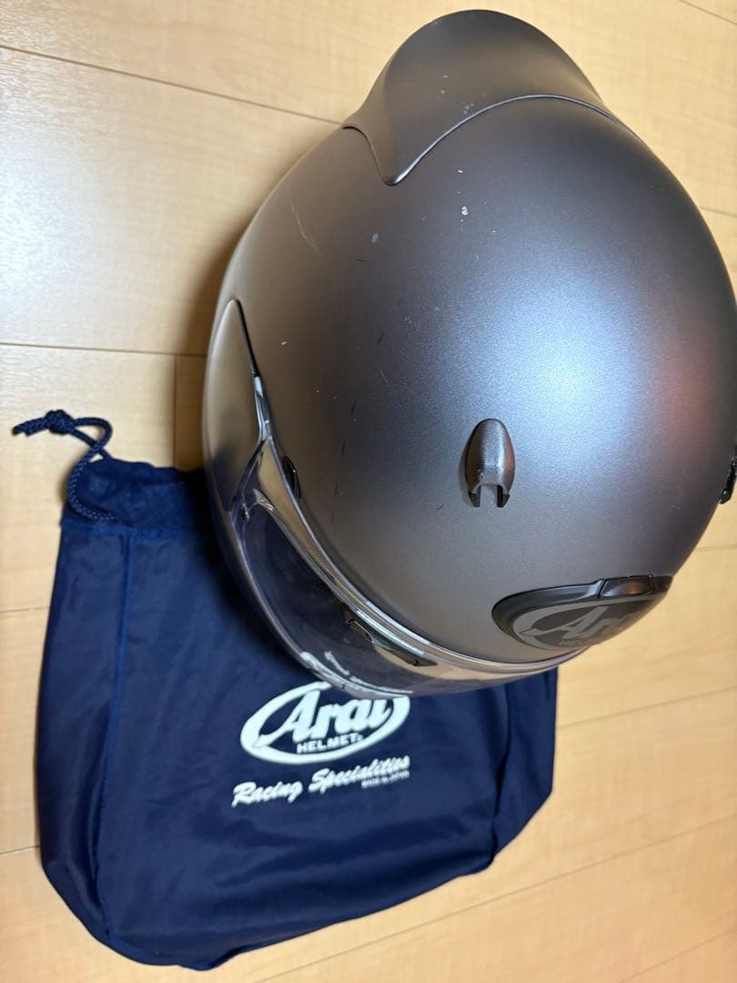 k*n様 Arai フルフェイスヘルメット マットグレー
