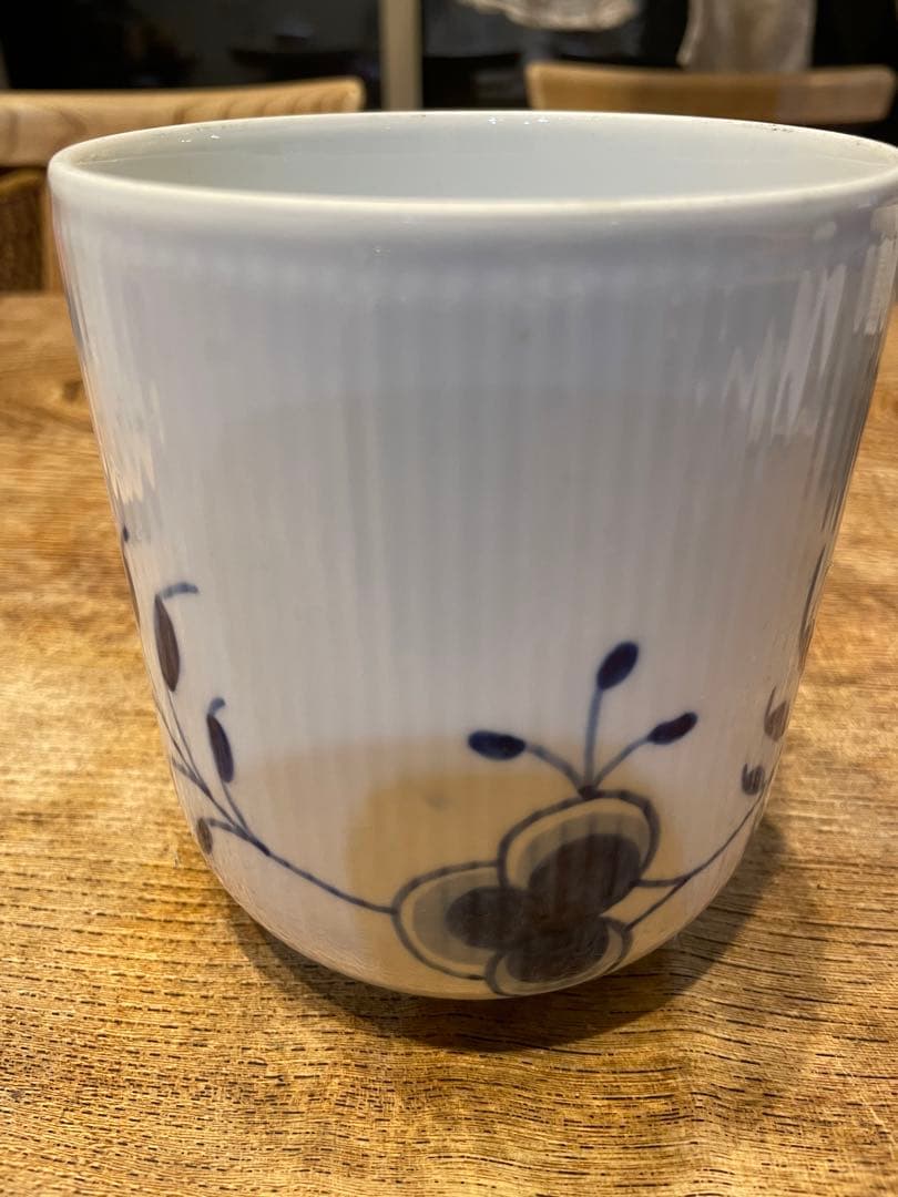 ロイヤルコペンハーゲン　フルーテッドメガ　キャニスター　マグカップ