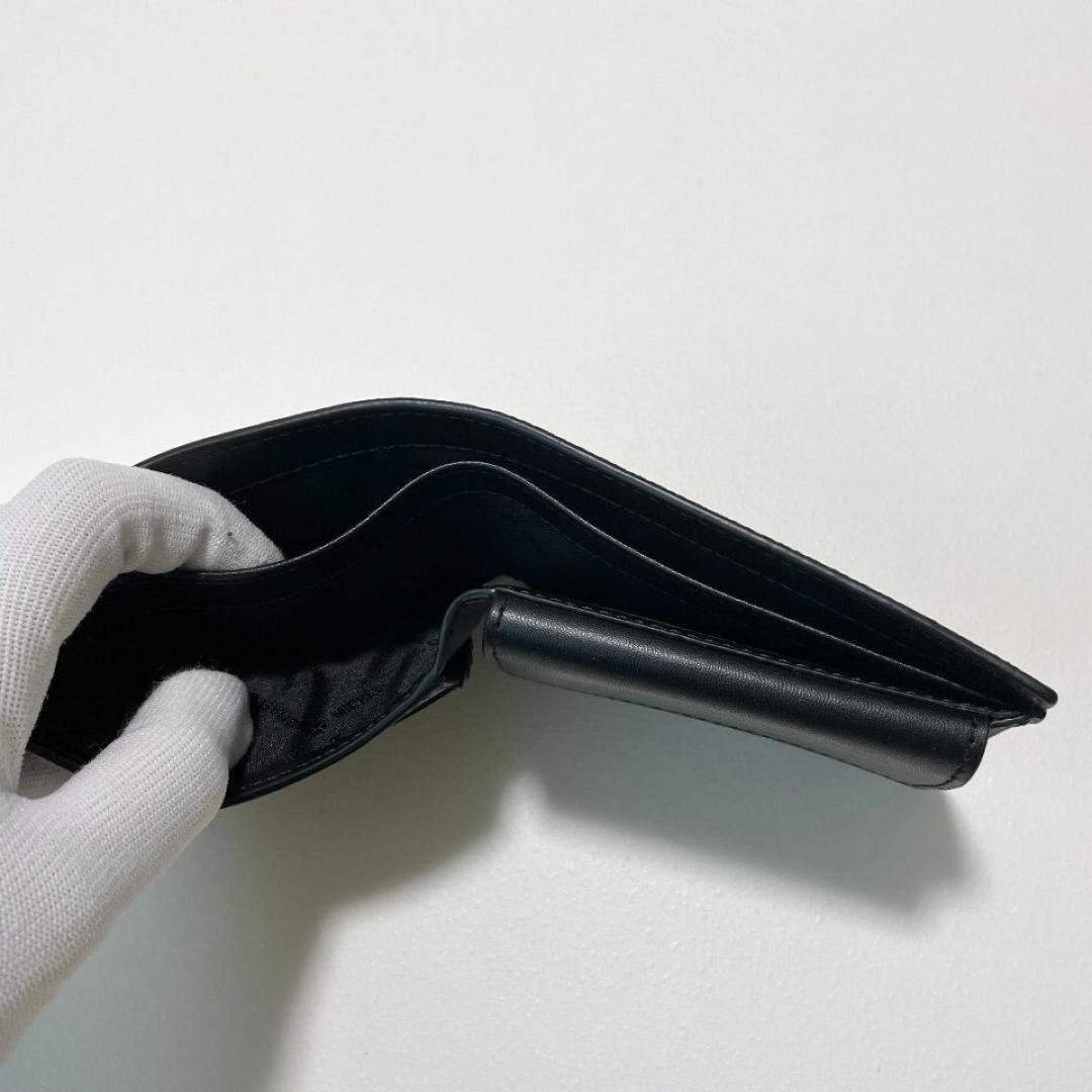 マイケルコース 折り財布 ウォレット 二つ折り シグネチャー ブラック レザー