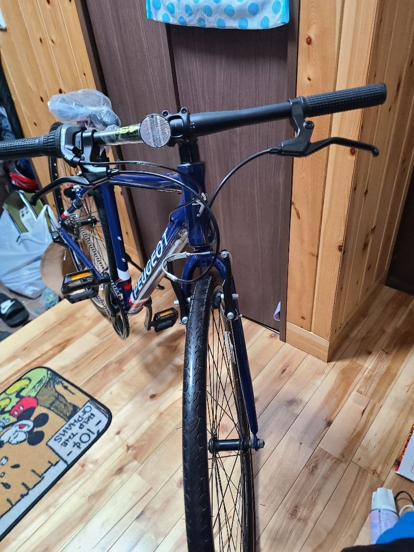 プジョー　クロスバイク　T13JP-S　ネイビー　タイヤ700X32C　手渡し