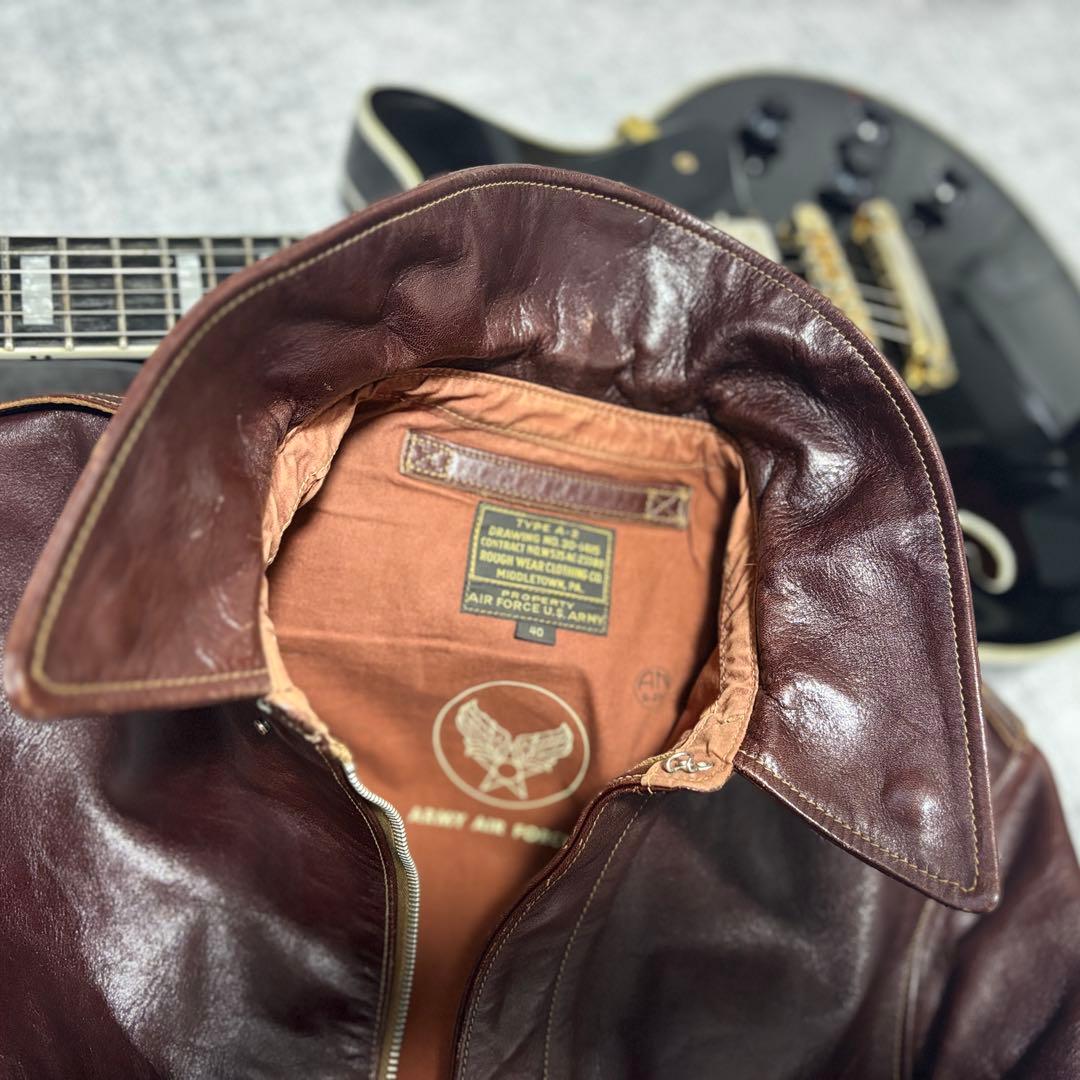 【雰囲気抜群】バズリクソンズ A-2 ⚪️BR80253⚪️ラフウェア⚪️サイズ40