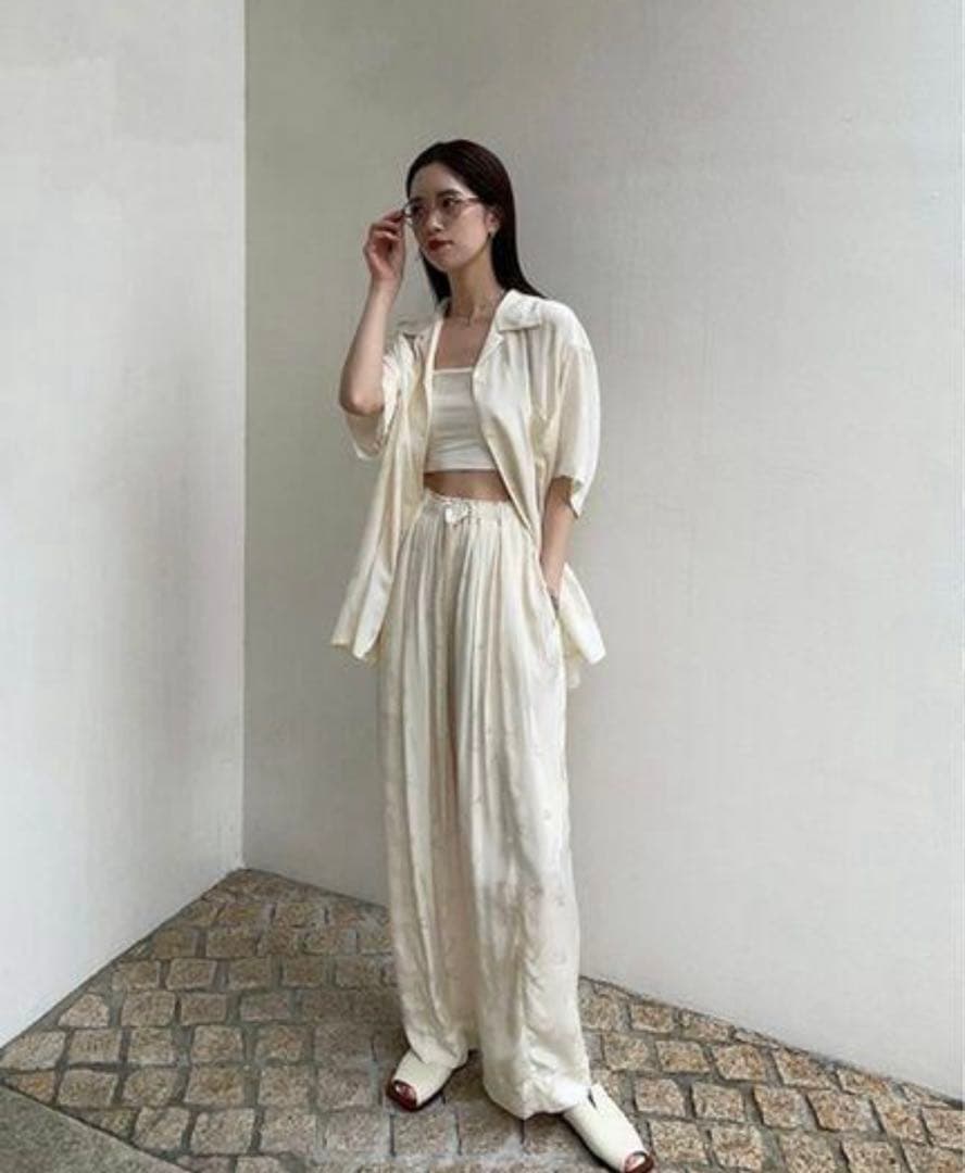 トップス TODAYFUL / Swallow Satin Shirts