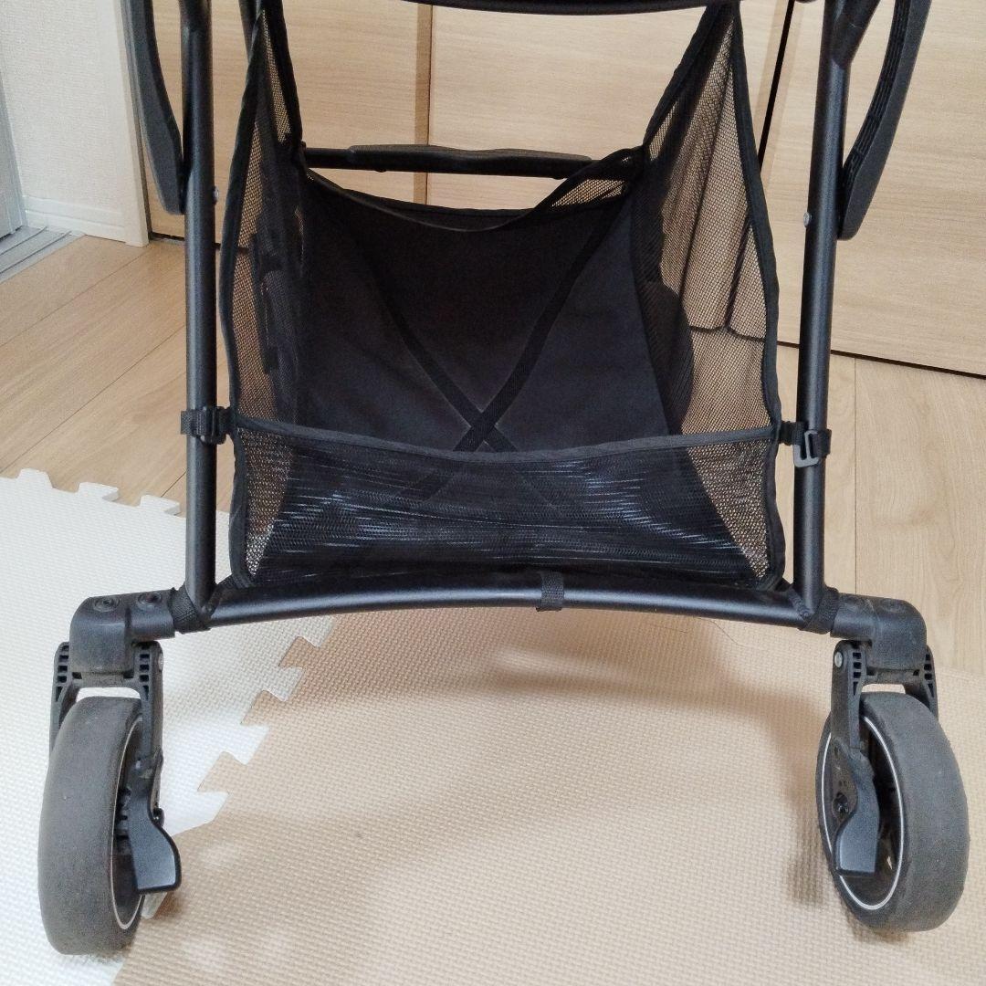 美品　ピジョン　B型ベビーカーBingle（ビングル） BB2　ネイビー