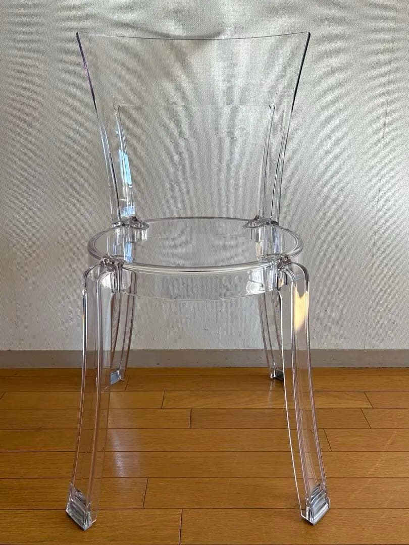 【美品】IKEA イケア　STEIN スタイン　チェア　透明　送料込み　北欧