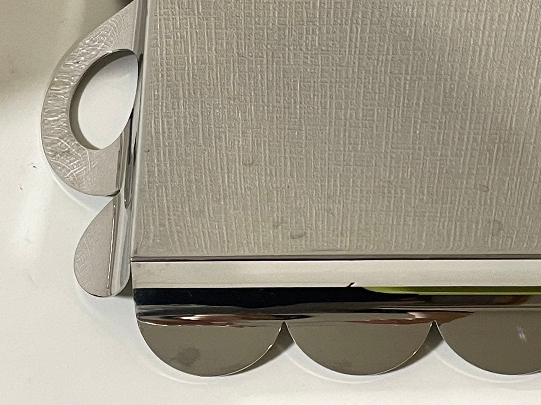 Alessi ステンレス トレイ Recinto