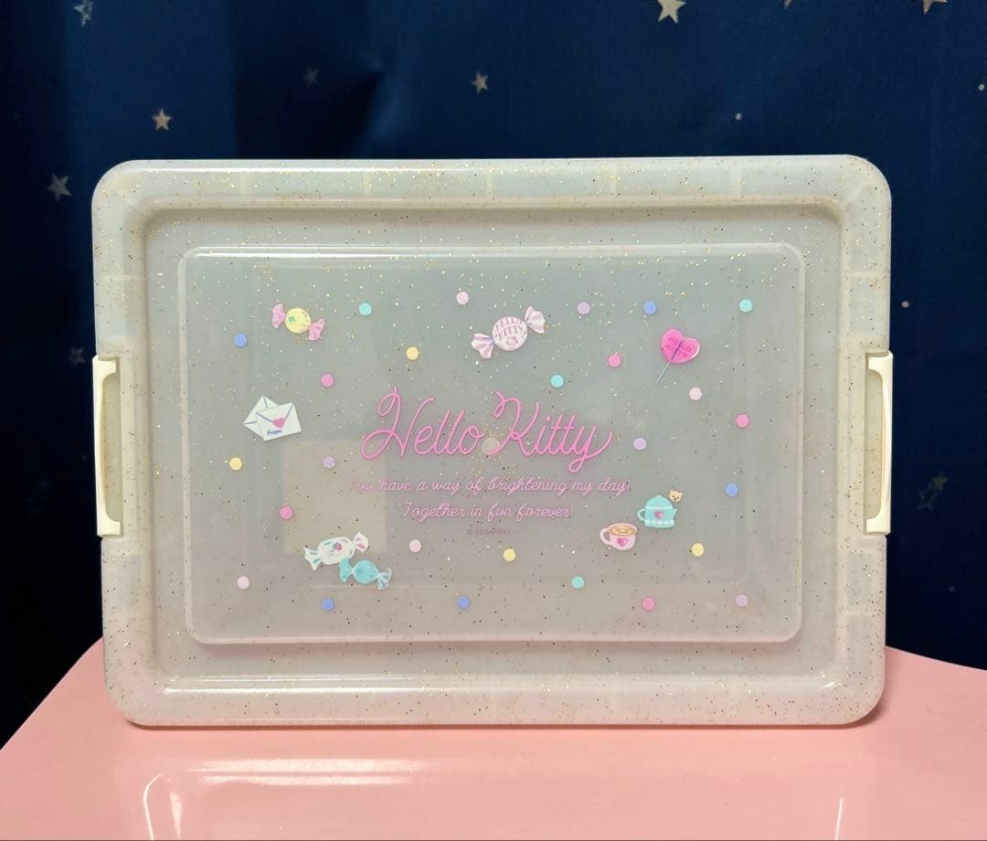 サンリオ フタ付き収納ケース S M L ハローキティ 収納ボックス