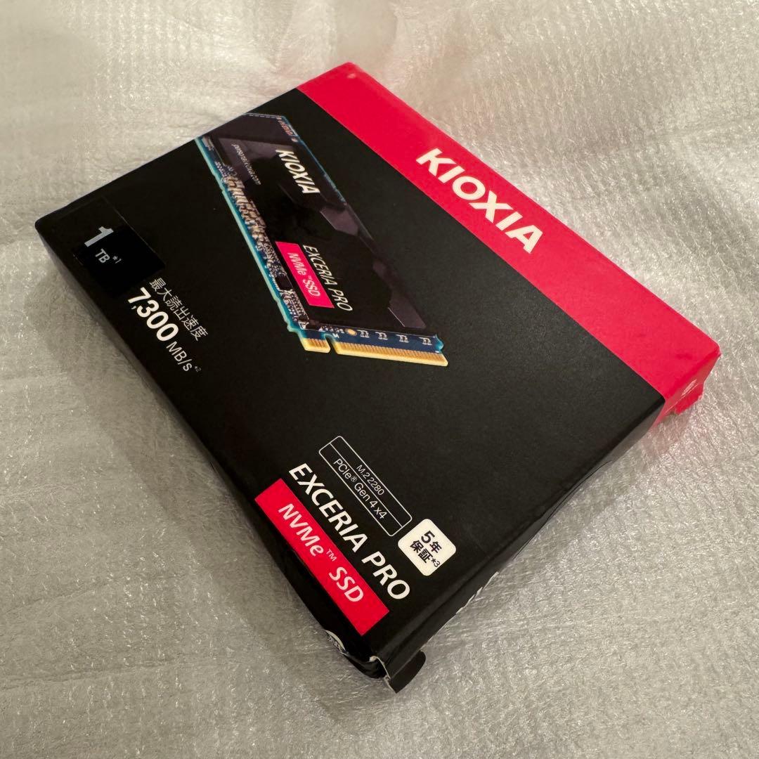 新品 キオクシア EXCERIA PRO NVMe Gen4 1TB
