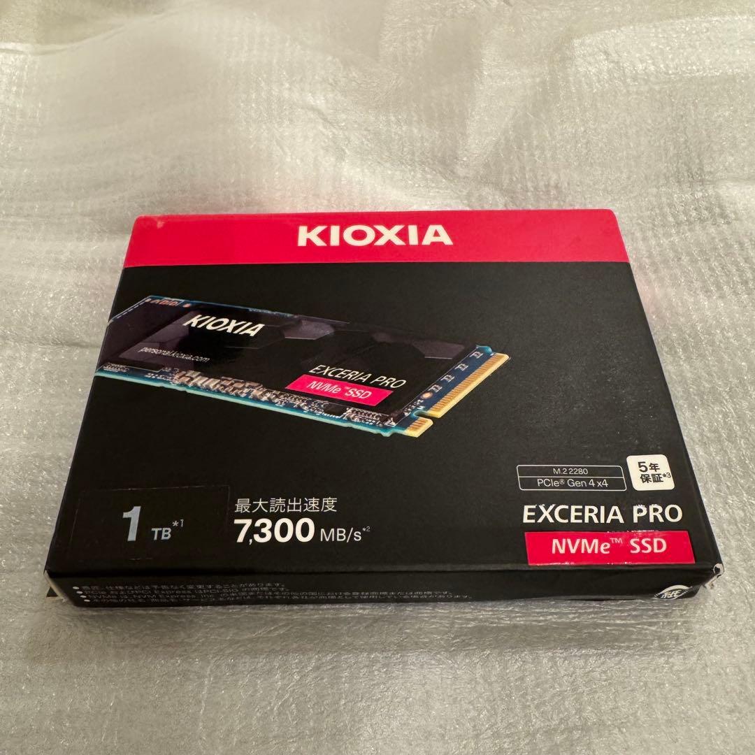 新品 キオクシア EXCERIA PRO NVMe Gen4 1TB