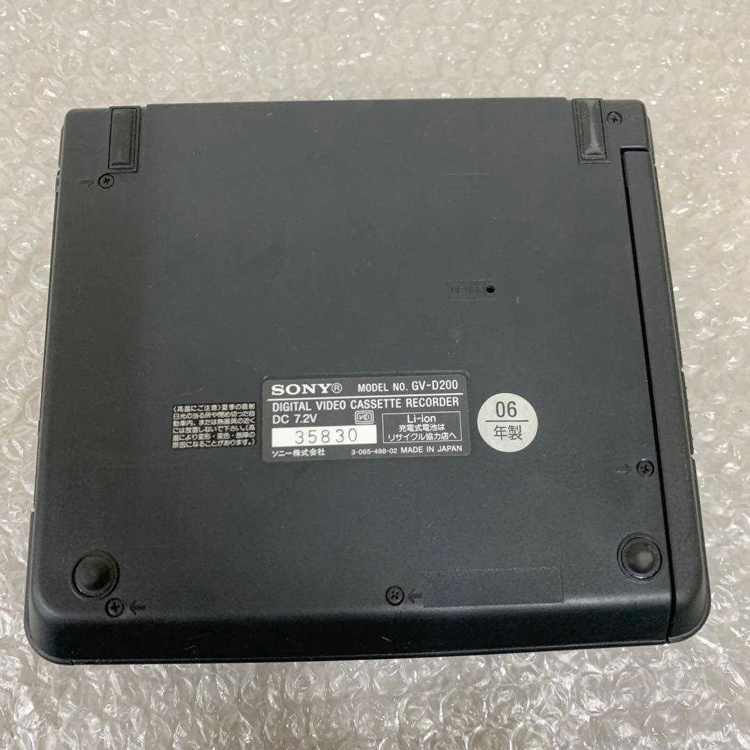 SONY ソニー デジタルビデオカセットレコーダー GV-D200