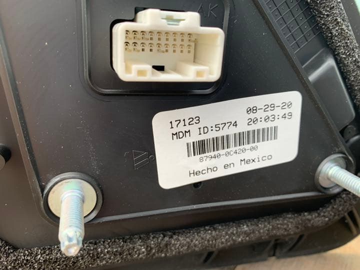 TOYOTA TUNDRA 純正ドアミラー