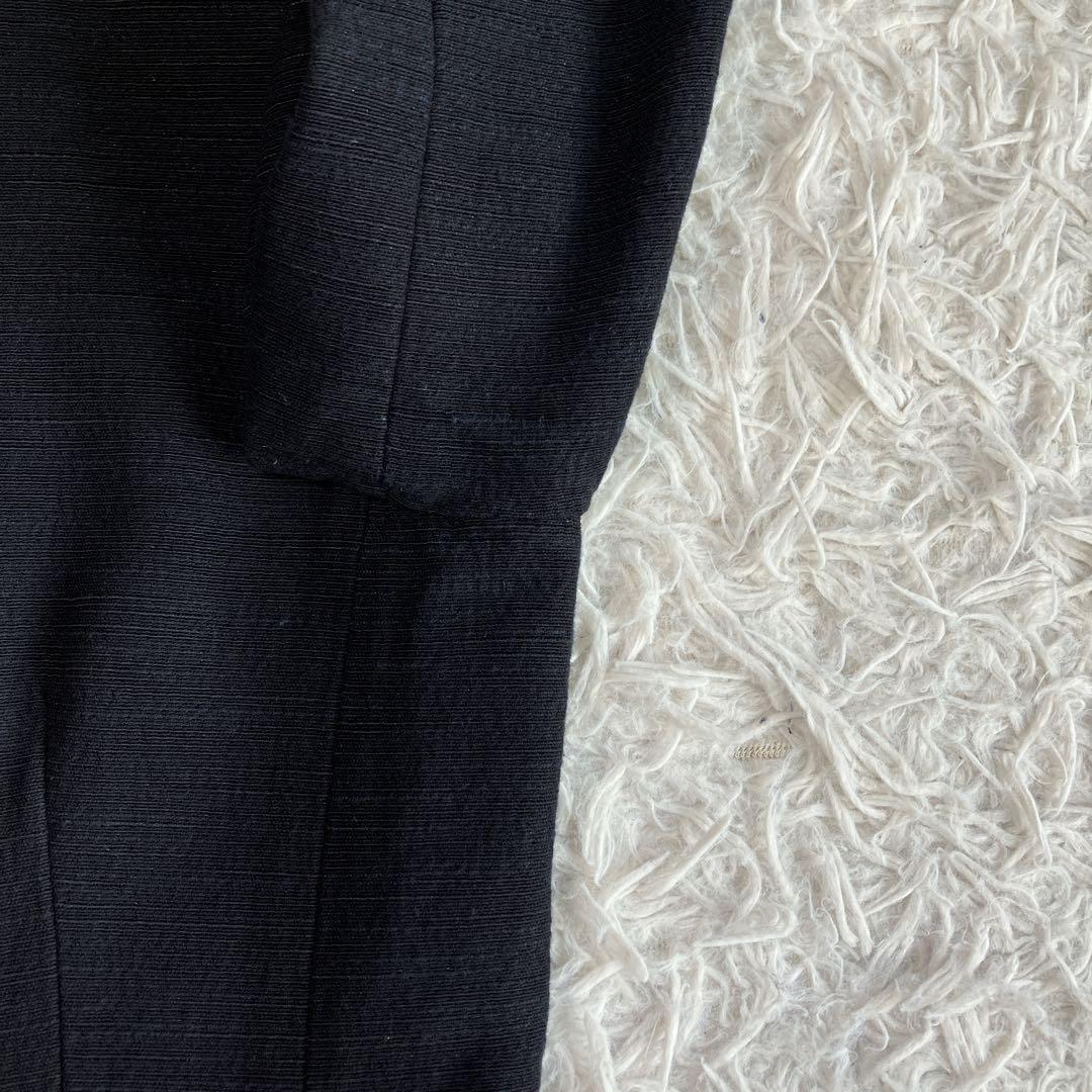 美品 UNITED ARROWS ノーカラージャケット パンツスーツ スラブ36