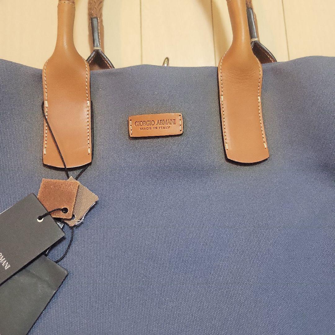 Giorgio Armani トートバッグ 大型 未使用品タグ付き