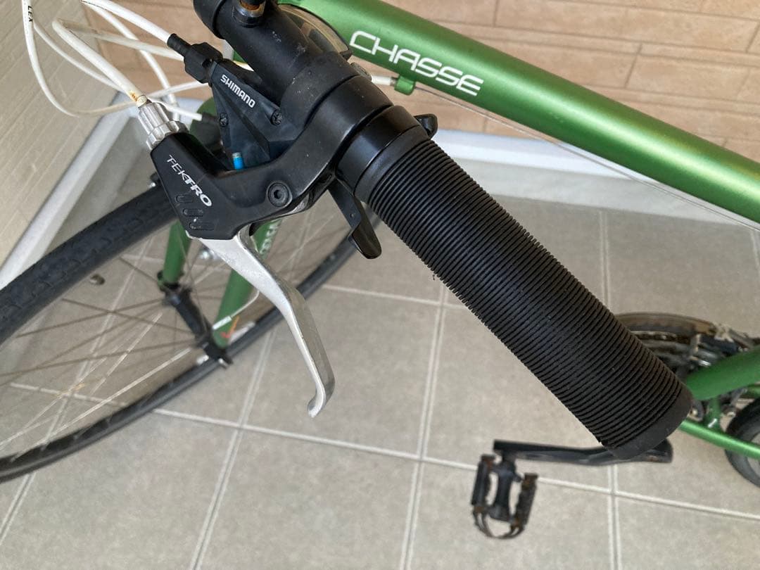 ち*ち様 LOUIS GARNEAU クロスバイク グリーン　ルイガノ