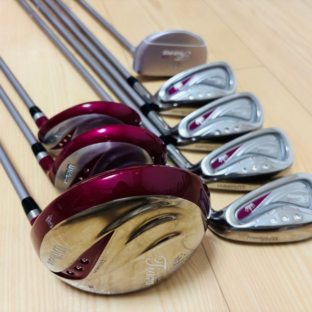 Wilson Tiara LS レディース ゴルフクラブ 8本