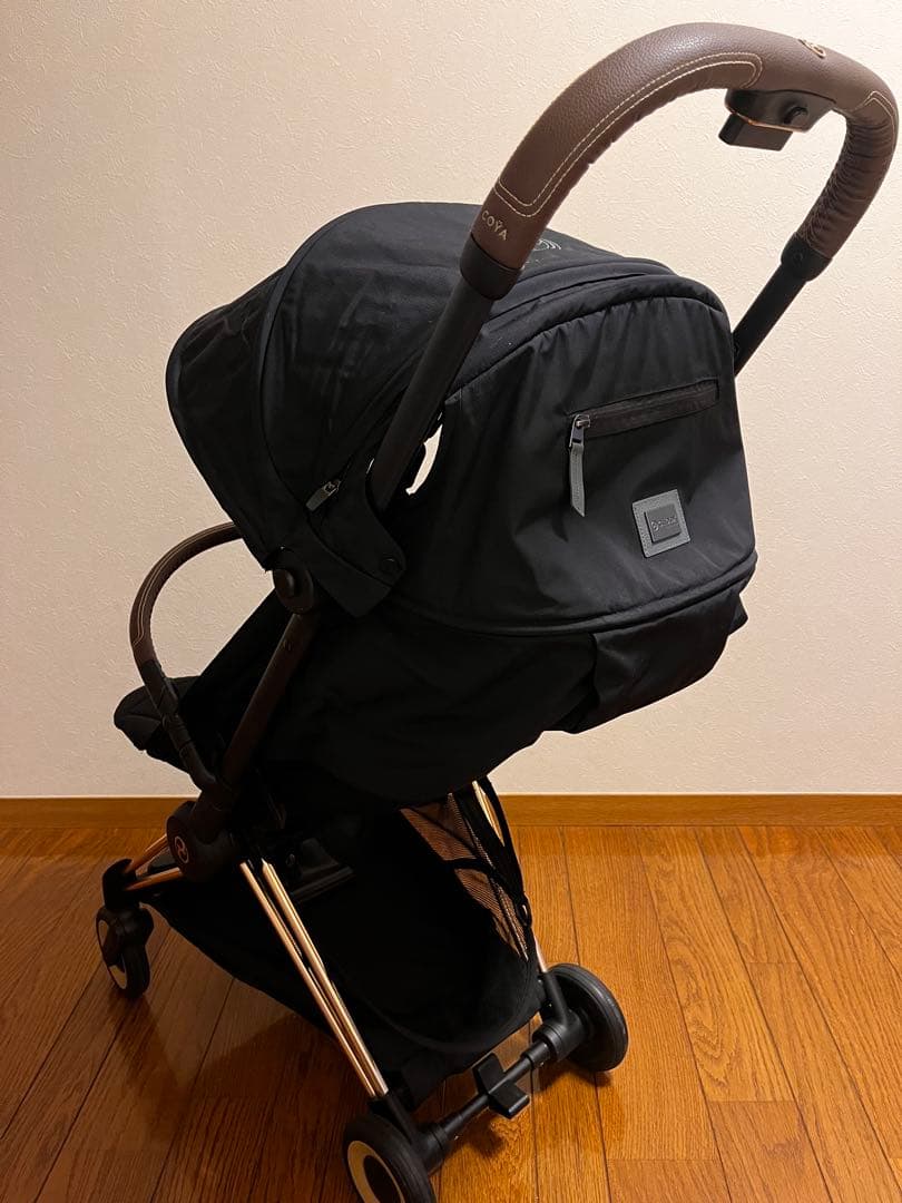 【美品】オプション付き Cybex Coya サイベックス コヤ ブラック