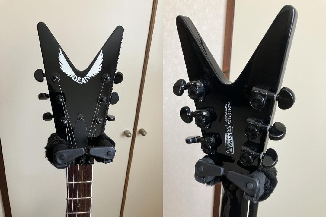 ギター DEAN ML 79 Floyd Duncans Blue Black Fade