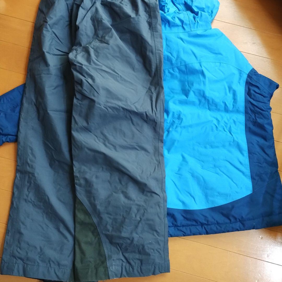 モンベルスキーウェアセットジャケット120　パンツ 130　上下サイズ違い