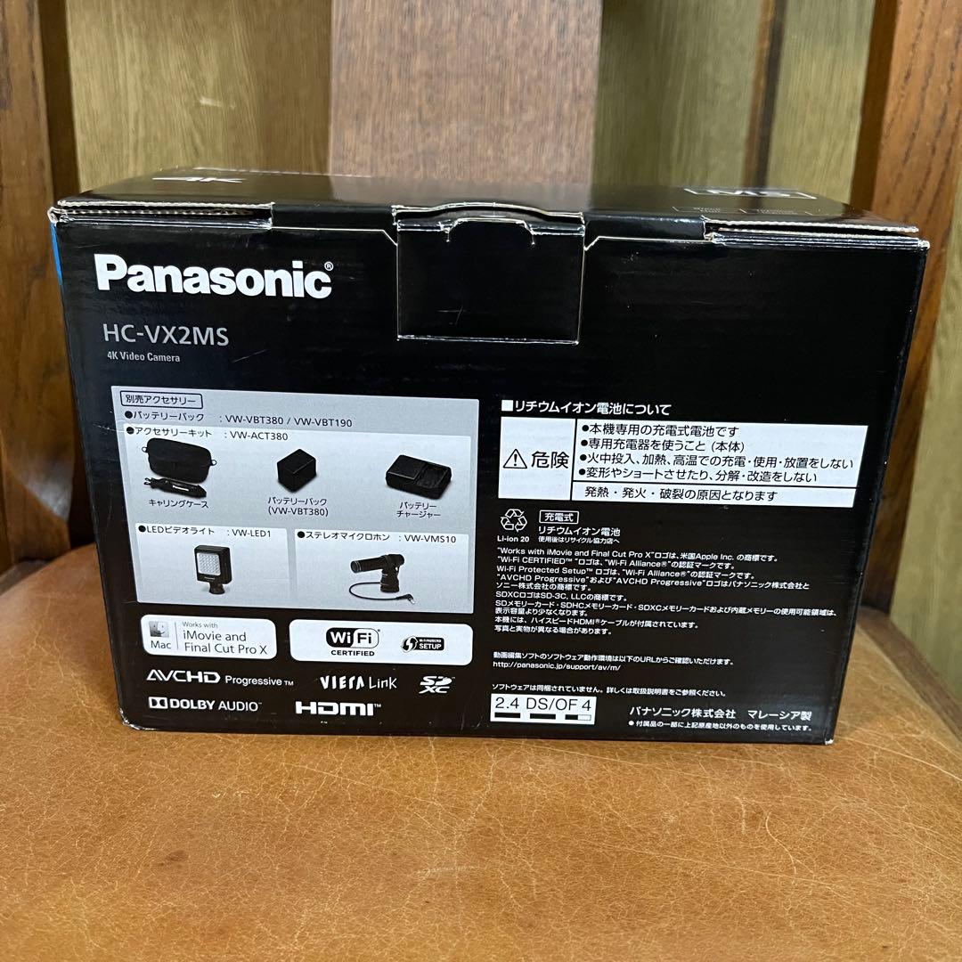 値引✖️ 新品 Panasonic カメラ HC-VX2MS HCVX2MS