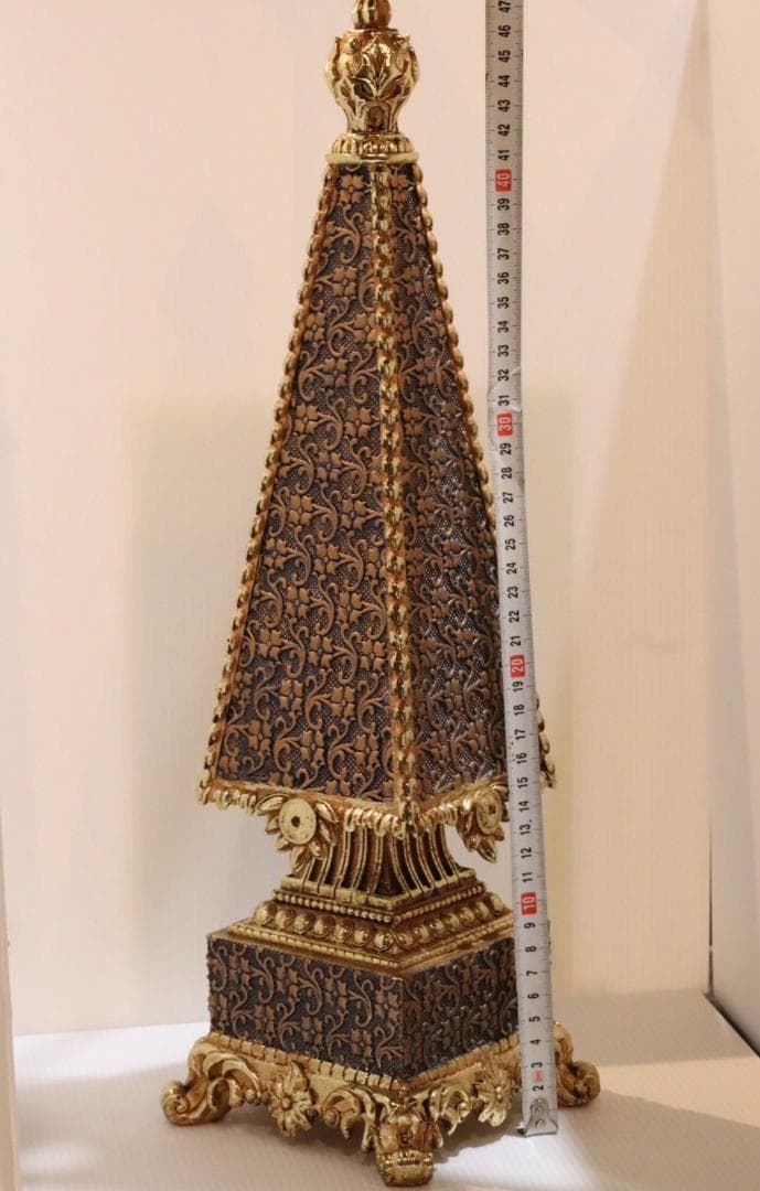 ツリーオブジェ　ブルーゴールド