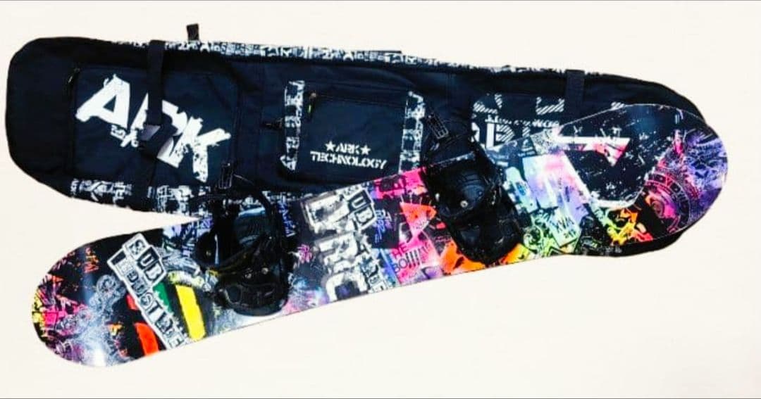 SUB Industries 158cm スノーボード 3点セット