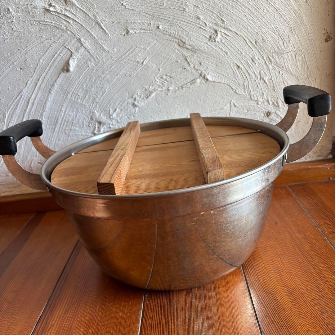 和セイロ27㎝　鍋31㎝　蓋　すのこ付き