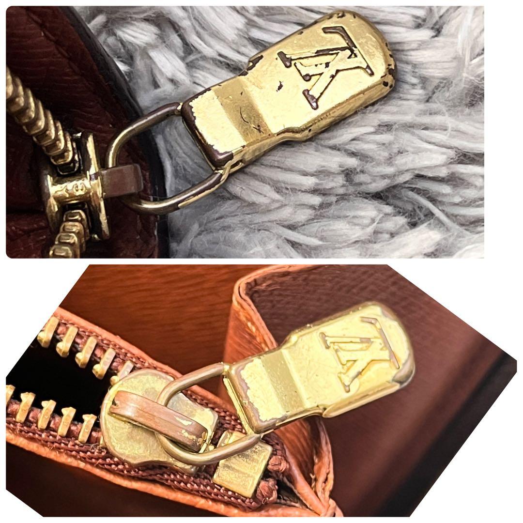 ルイヴィトン　ポルトモネジップ　モノグラムキャンバス　ラウンドファスナー