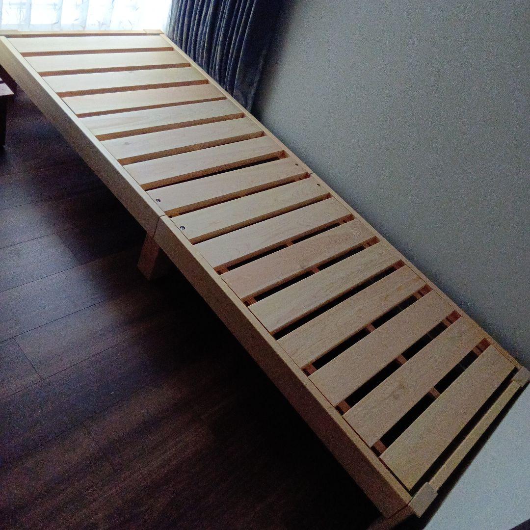木製 シングルサイズ すのこベッド