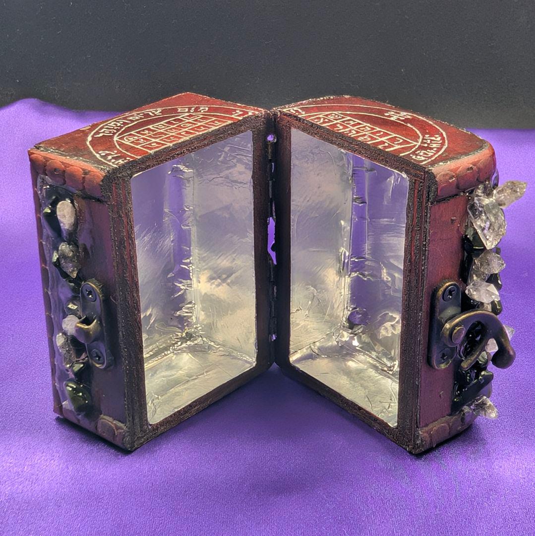 【1点物】 ソロモン王の鍵 護符魔術オルゴンボックス 〜土曜日照応・土星護符〜