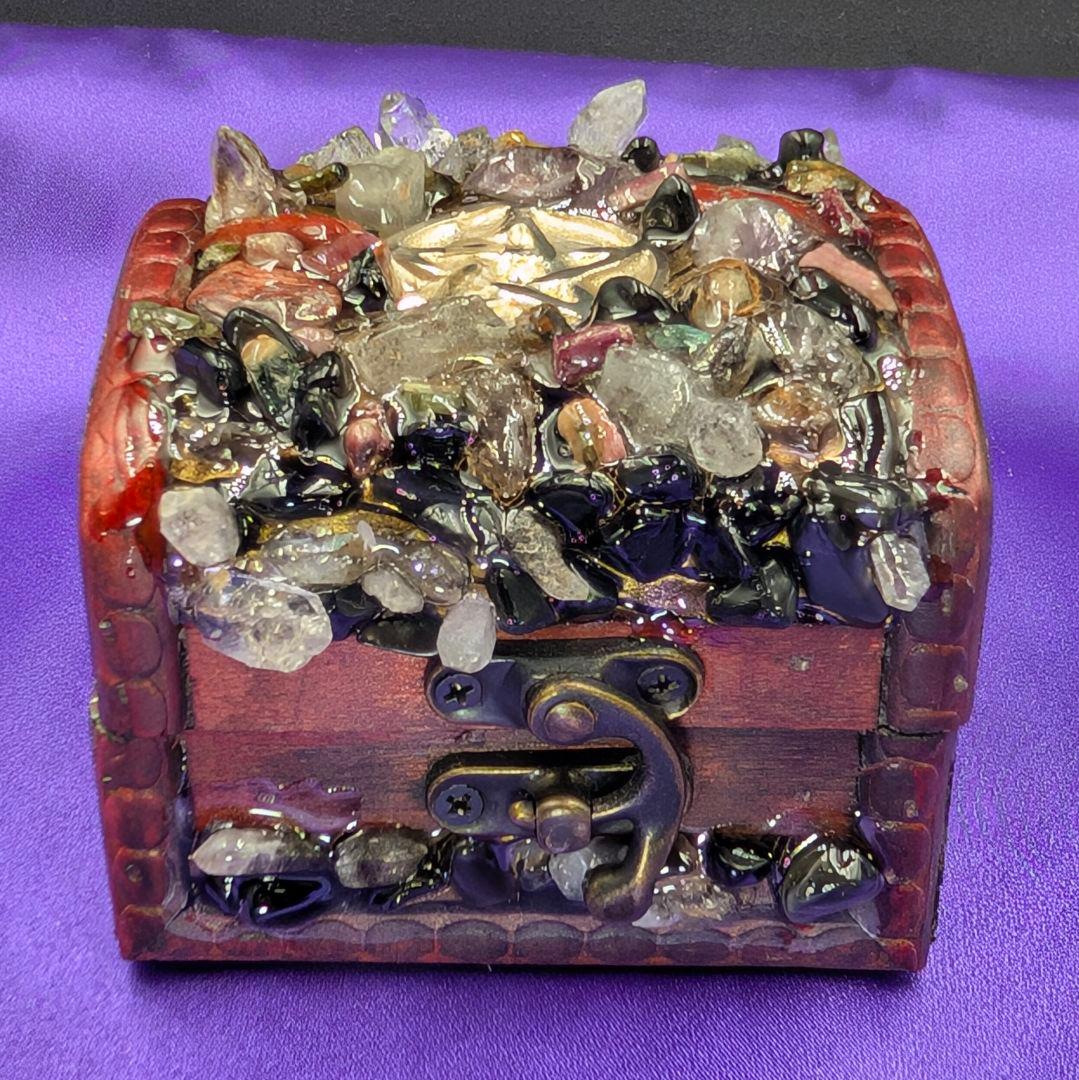 【1点物】 ソロモン王の鍵 護符魔術オルゴンボックス 〜土曜日照応・土星護符〜