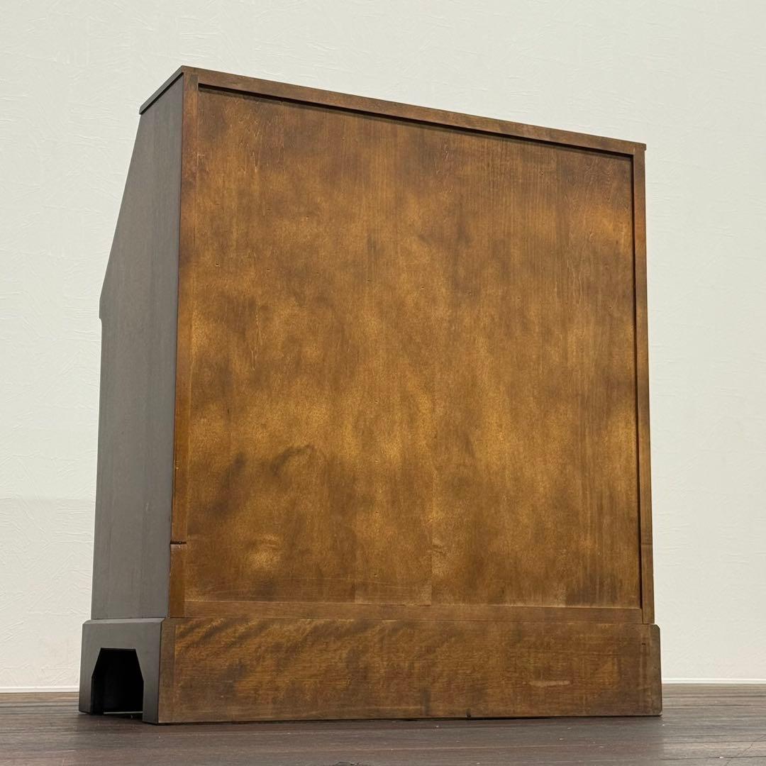 H110K39 北海道民芸家具 ライティングビューロー