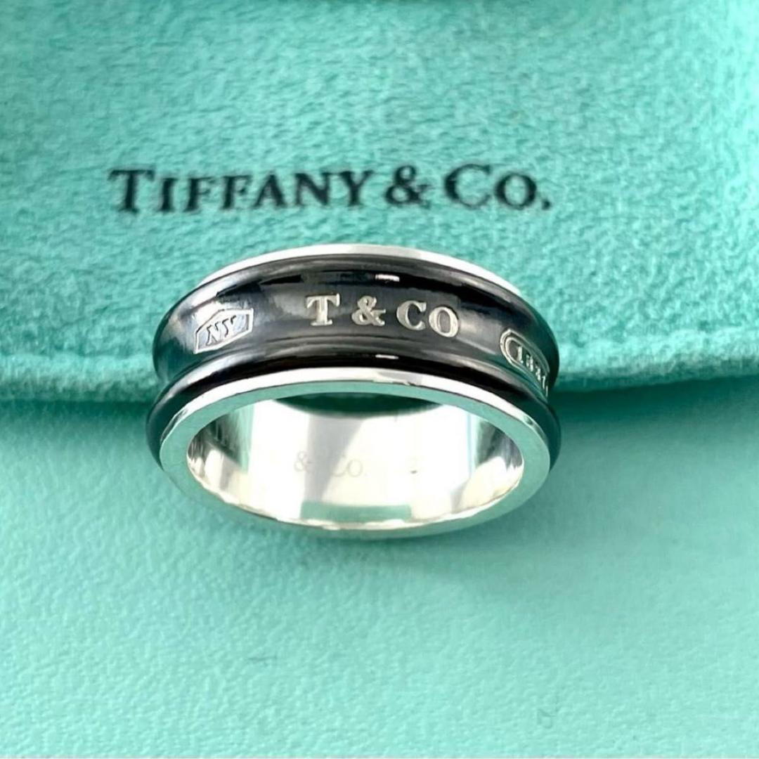 ティファニー 20号 1837 ナロー リング 925 チタン XG7fe