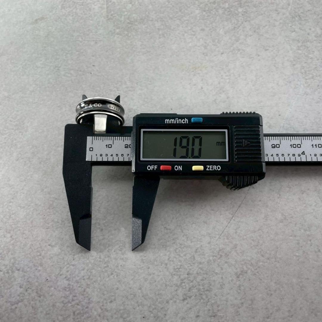 ティファニー 20号 1837 ナロー リング 925 チタン XG7fe