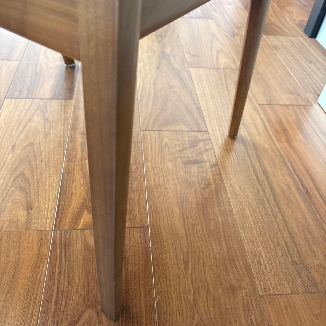 FUJI FURNITURE koti アームレスチェア本革ブラック③