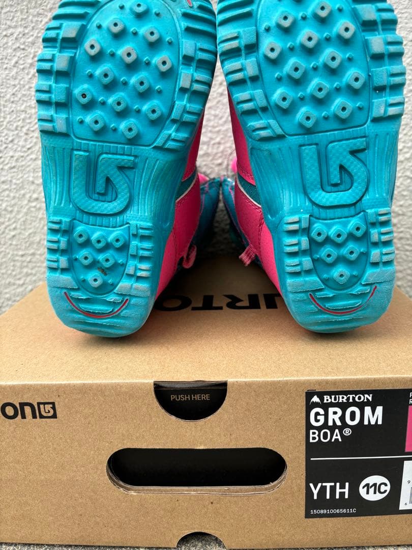BURTON GROM BOA 11C 子ども用スノーボードブーツ