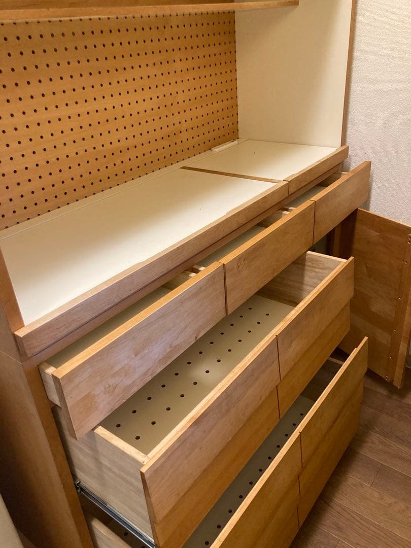 ウニコ　TUO 食器棚/キッチンカウンター　【配送に変更しました】