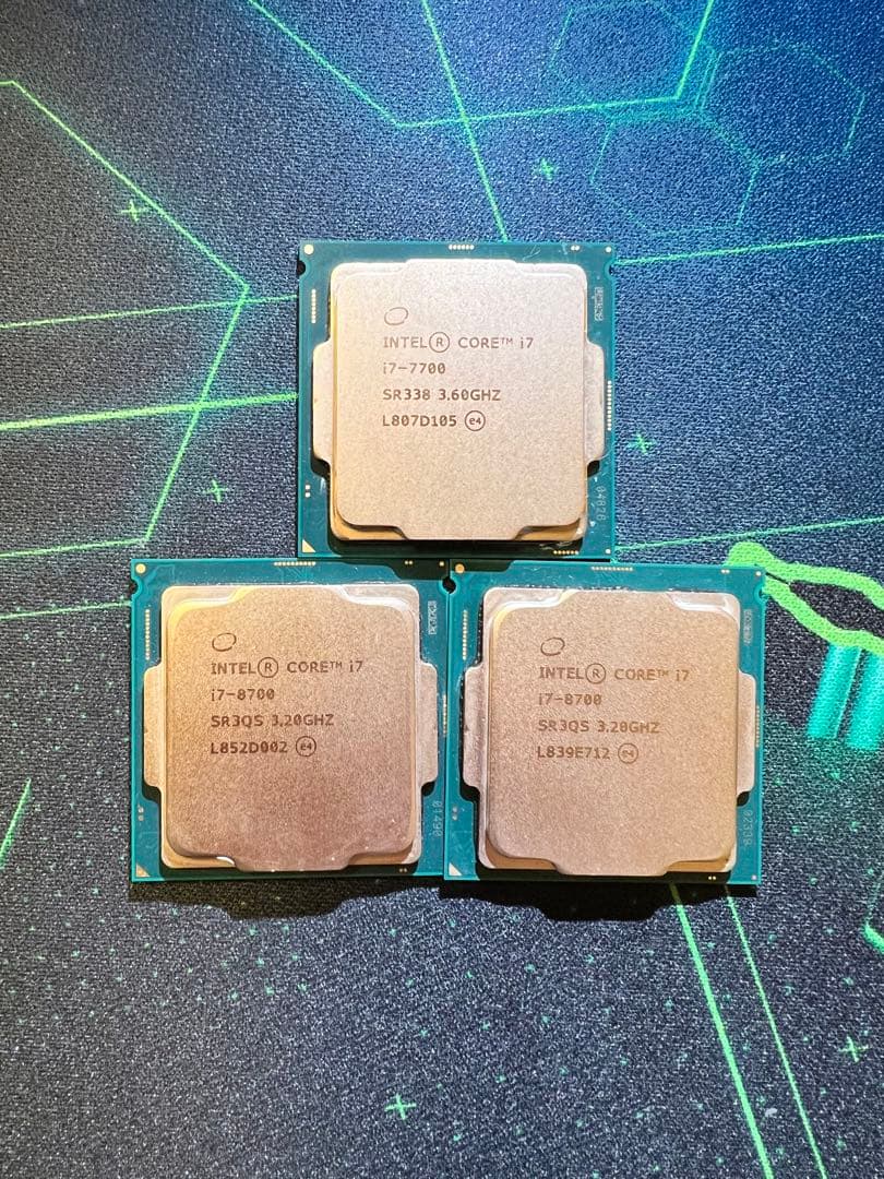 Intel Core i7 CPU3個セット