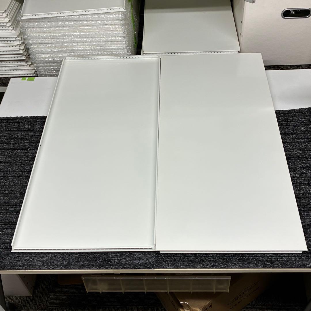 【綺麗】USMHallerパネル 33.5×73.5cm ピュアホワイト2枚組