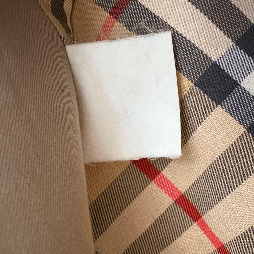 バーバリー　トレンチコートノバチェック ベルト S相当