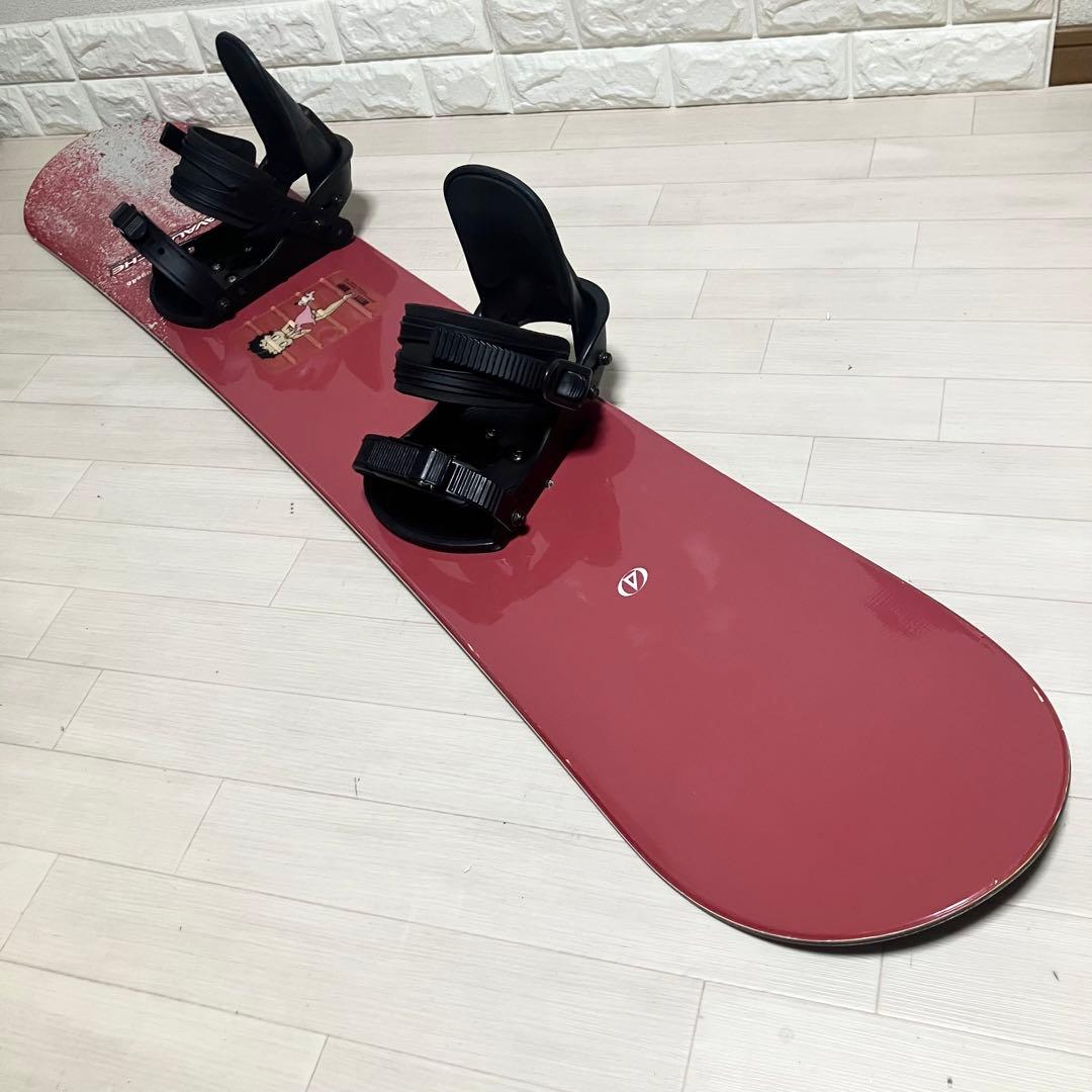 バック付/AVALANCHE アヴァランチ スノーボード146/バインディングM