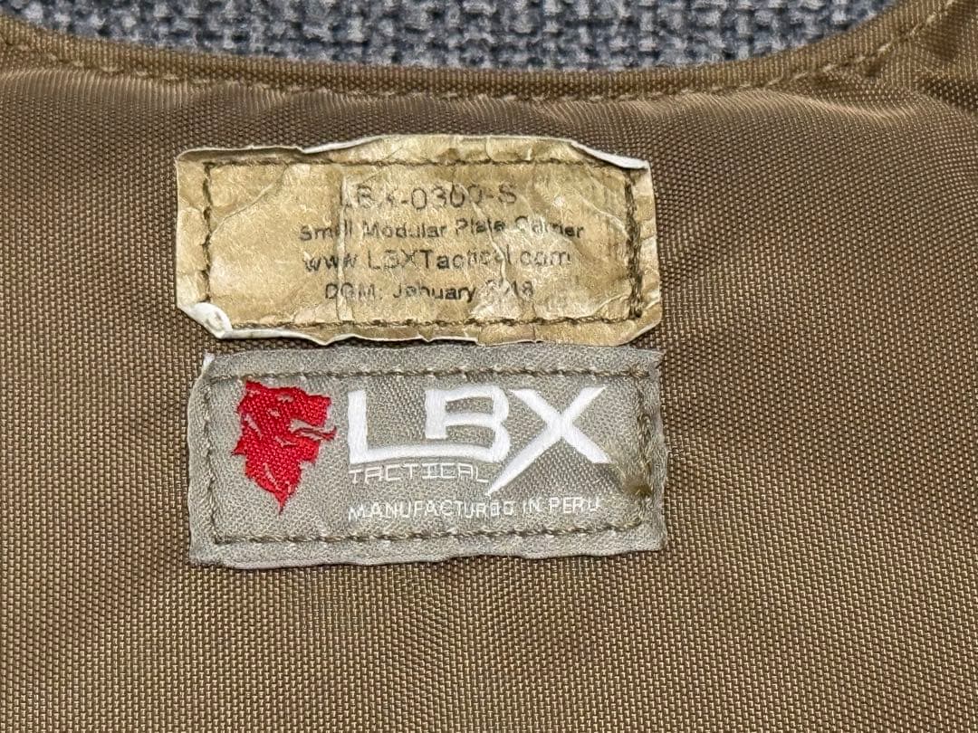 LBX Tactical プレートキャリア LBX-0300　コヨーテブラウン