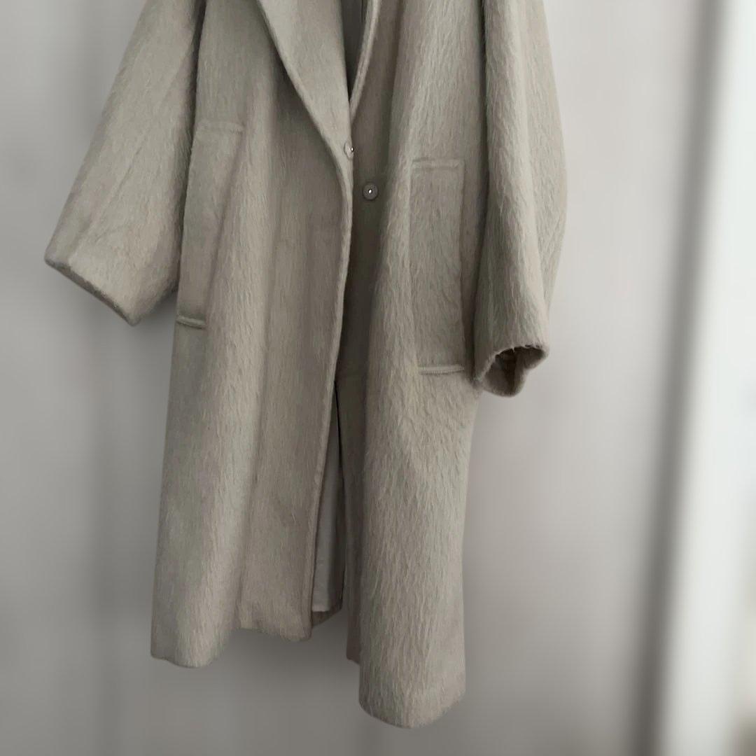 専用です！即完売！！早い者勝ち✨アダムエロペ　ステンカラーシャギーコート　モヘア