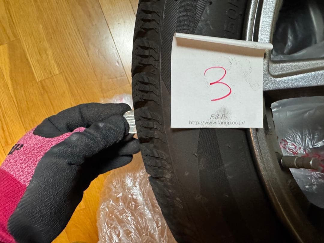 ナンカン2023年製スタッドレスタイヤAW-1 215/50R17 レヴォーグ用