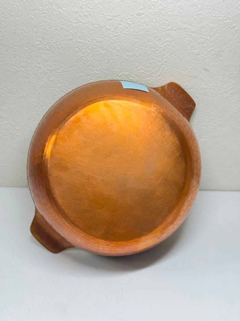 京都 有次 最高級 銅製 両手鍋 木蓋付き 16cm