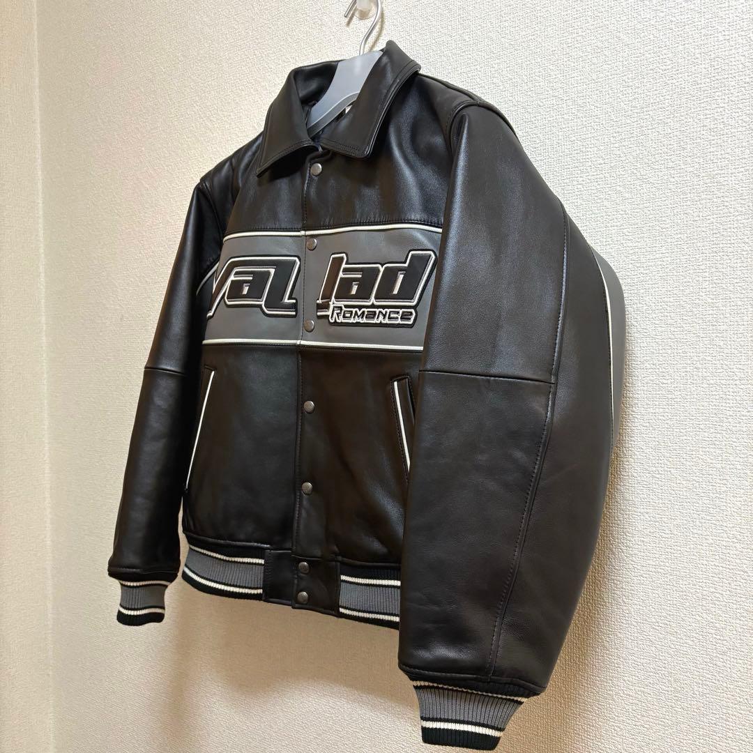 VALLAD × AVIREX レザー バーシティジャケット 【美品】