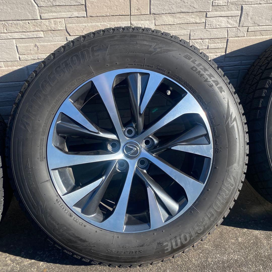 レクサスRX純正ホイールスタッドレスタイヤセット２３５／６５R１８