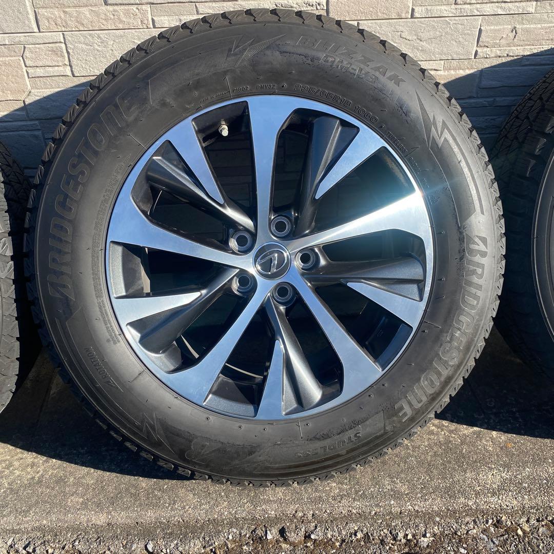 レクサスRX純正ホイールスタッドレスタイヤセット２３５／６５R１８