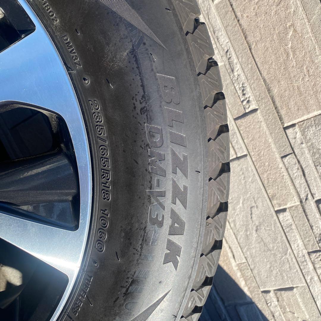 レクサスRX純正ホイールスタッドレスタイヤセット２３５／６５R１８