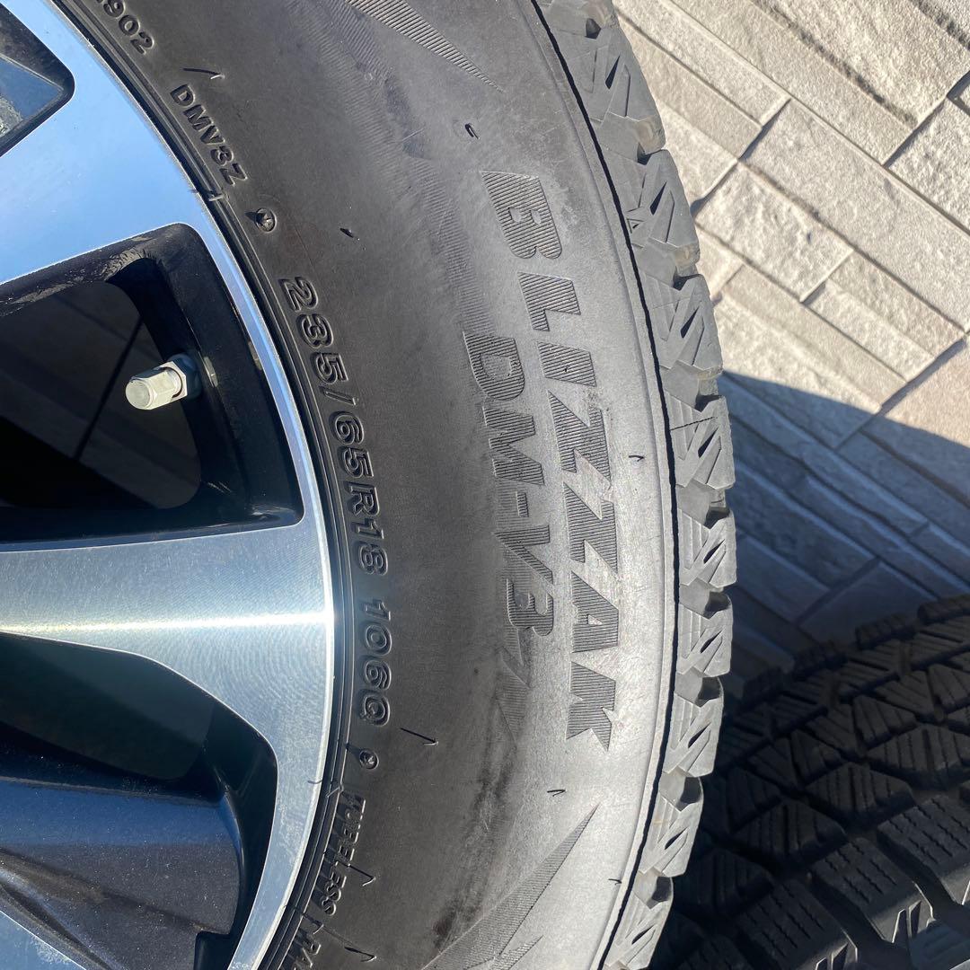 レクサスRX純正ホイールスタッドレスタイヤセット２３５／６５R１８