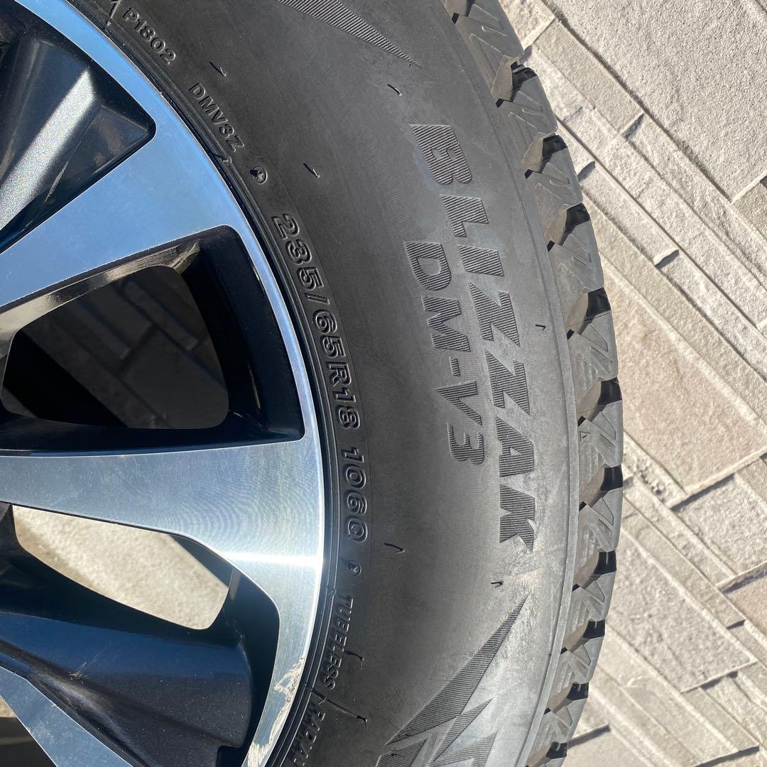 レクサスRX純正ホイールスタッドレスタイヤセット２３５／６５R１８