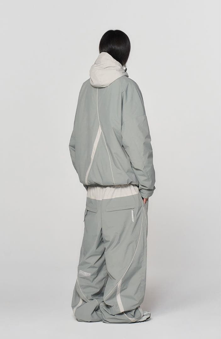 GAFH FH Curved Line Pullover（ニュートラルグレー）